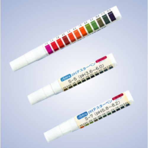 Nikken 紙張表面酸鹼值測試筆(pH Tester Pen) S-5 及 S-7 各一枝 (優惠裝)